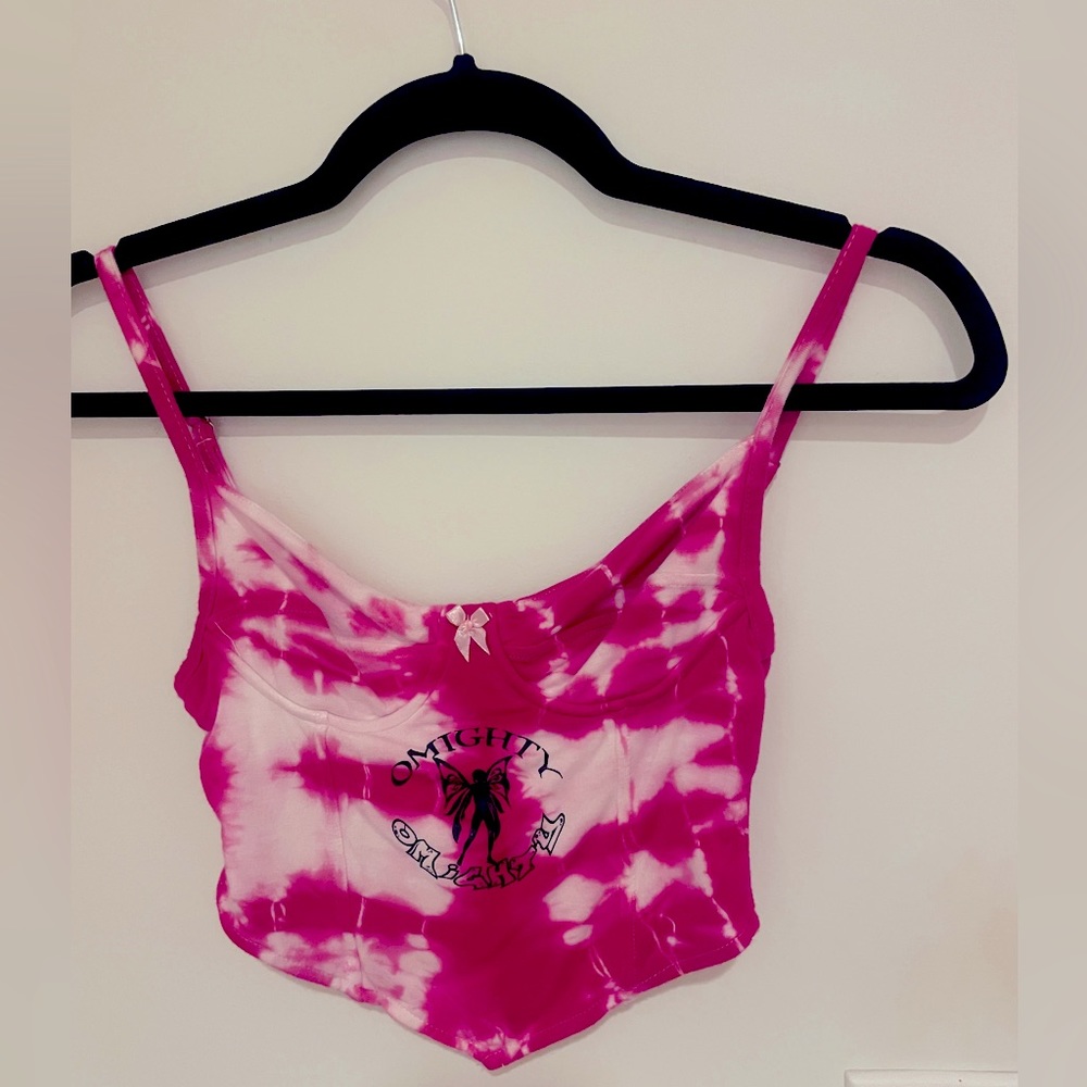 OMIGHTY corset crop top